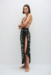 Silk Sarong - Agave - Matteau